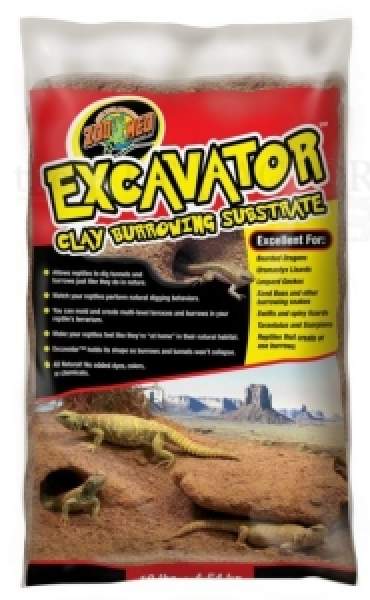 Zoo Med Excavator Tonsubstrat – 100 % natürlich, formbar